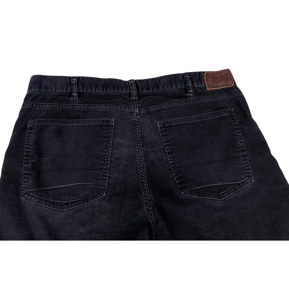 Dockers Mens Black Straight Fit Corduroy Pants 38x29 Cotton Blend Stretch - Picture 10 of 11